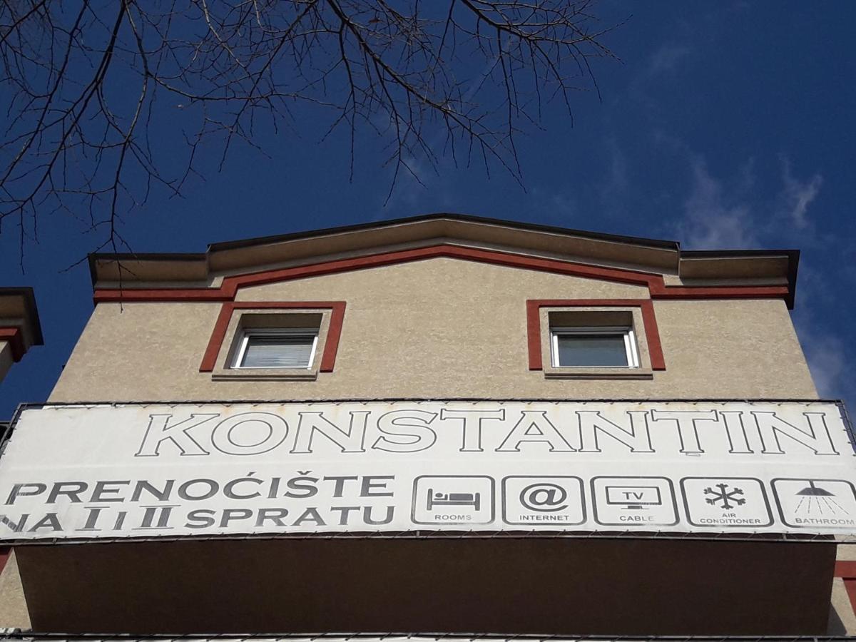 Prenociste Konstantin 2008 Hotel Nis Exterior photo